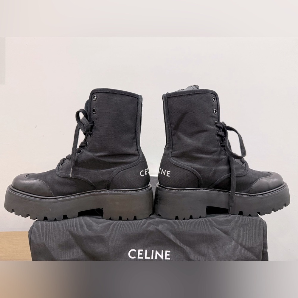 Celine Bulky Laces up Boots size 37 1/2